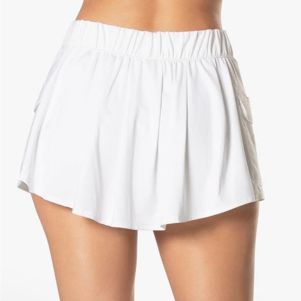 Lucky in Love White Skorts